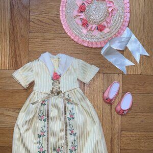 American Girl retired Tea Lesson Gown